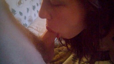 So small she can't even gag on it.. kept telling me I had a baby dick lol